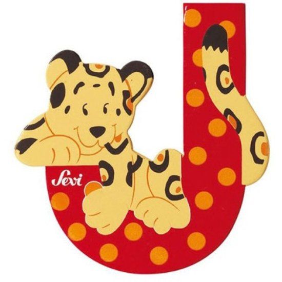 Letter - J - Hout - Sevi