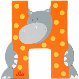 sevi Letter - H - Hout - Sevi