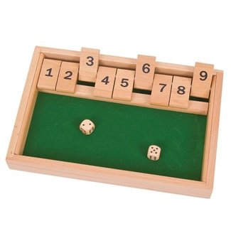 BigJigs Spel - Shut the box - Solo