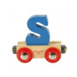 BigJigs Naamtrein - Letter S - Willekeurig geleverd