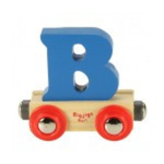 BigJigs Naamtrein - Letter B - Willekeurig geleverd