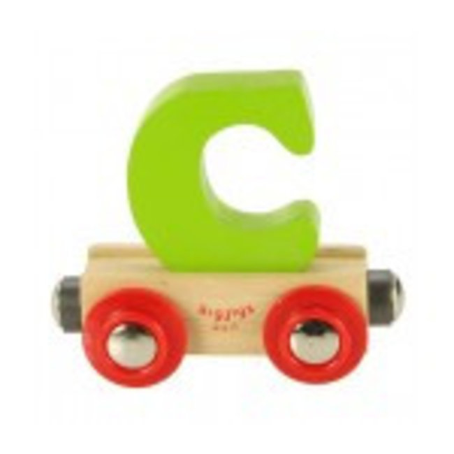 BigJigs Naamtrein - Letter C - Willekeurig geleverd