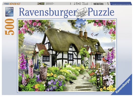 Puzzel - Idyllische cottage - 500st.