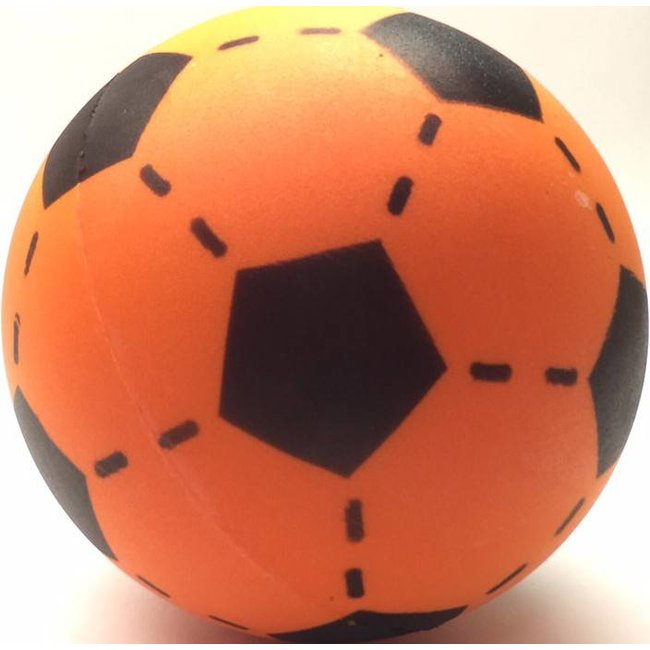 Twisk Bal - Voetbal - Foam - Schuimrubber - Oranje - 20cm
