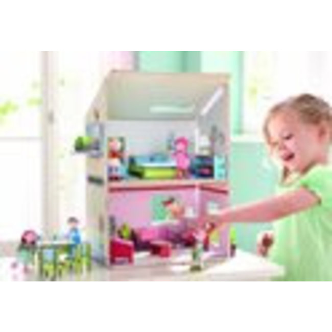 Haba Poppenhuis - Droomhuis - Little Friends*- (Doos is verkleurd)