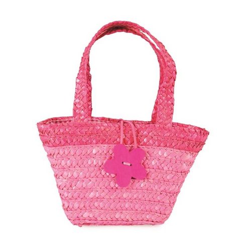 Egmont Egmont Toys - Boodschappentasje gevlochten - Roze Egmont Egmont Toys - Boodschappentasje gevlochten - Roze