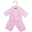 BigJigs Poppenkleren - Pyjama - Roze / wit - Gestreept - 30cm