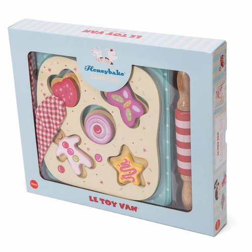 Le Toy Van Speelgoedeten - Bakset - Koekjes Le Toy Van Speelgoedeten - Bakset - Koekjes