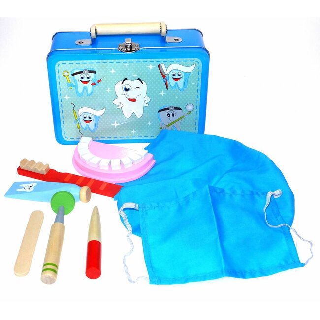 Simply for Kids Tandartsset - In metalen koffer