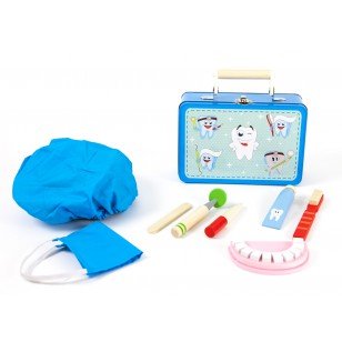 Tandartsset - In metalen koffer