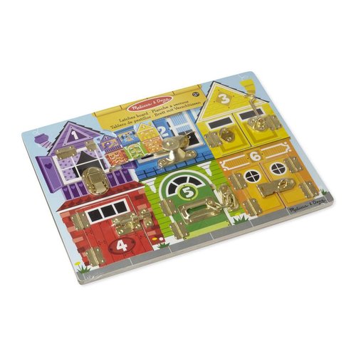 Melissa & Doug Puzzel - Grendelbord - 6st. Melissa & Doug Puzzel - Grendelbord - 6st.