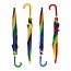 Johntoy Paraplu - Regenboogkleuren - Voor kinderen - 68cm