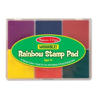 Melissa & Doug Stempelkussen - Regenboog