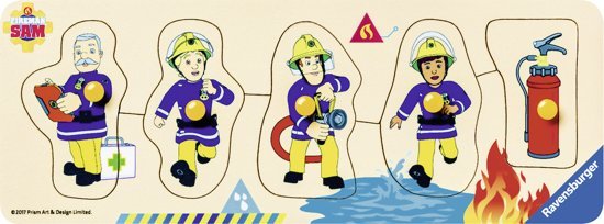 Puzzel - Brandweerman Sam - 5st.*