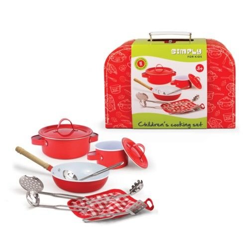 Simply for kids Pannenset - Metaal - In koffer Simply for kids Pannenset - Metaal - In koffer