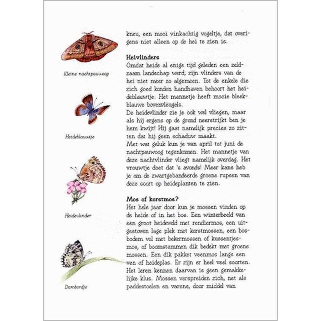 Harlekijn Boek - Bos, hei en vennen