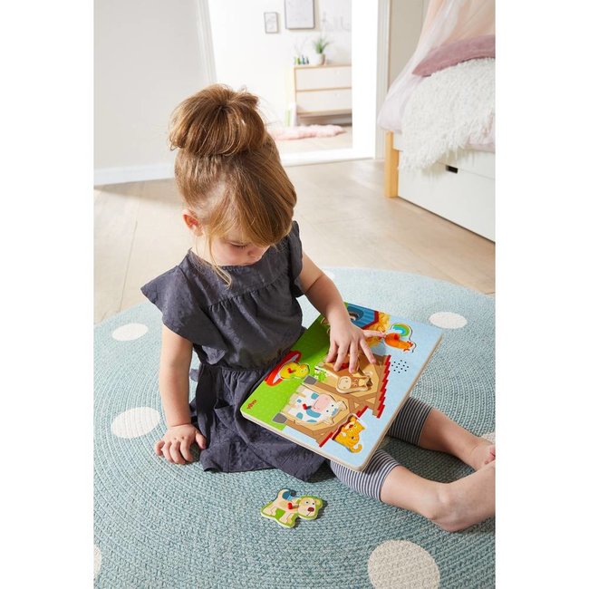 Haba Puzzel - Geluiden op de boerderij - 6st.