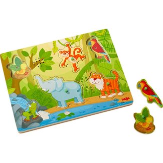 Haba Puzzel - Geluiden in de jungle - 6st.