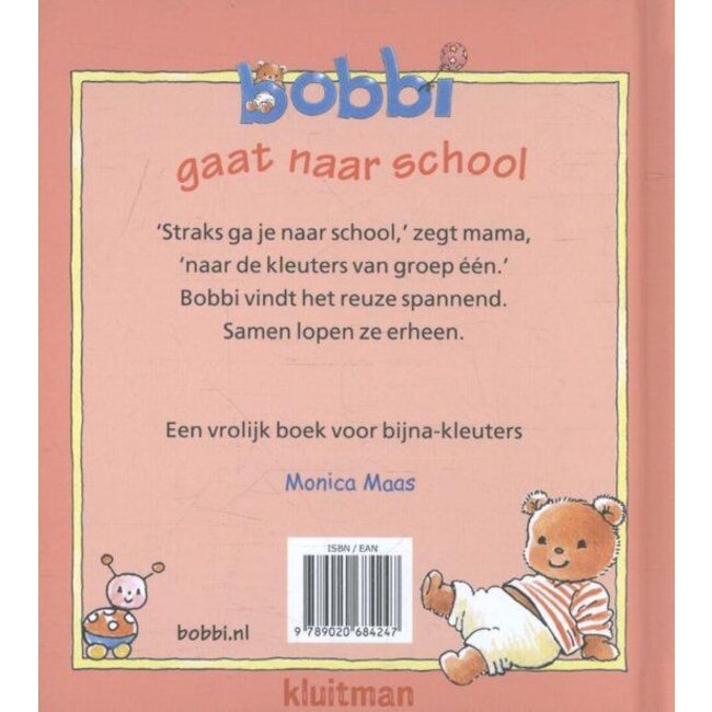 Kluitman Boek - Bobbi gaat naar school
