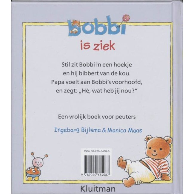 Kluitman Boek - Bobby is ziek