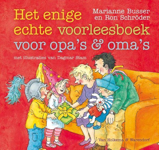 Boek - Het enige echte voorleesboek voor opa’s & oma’s