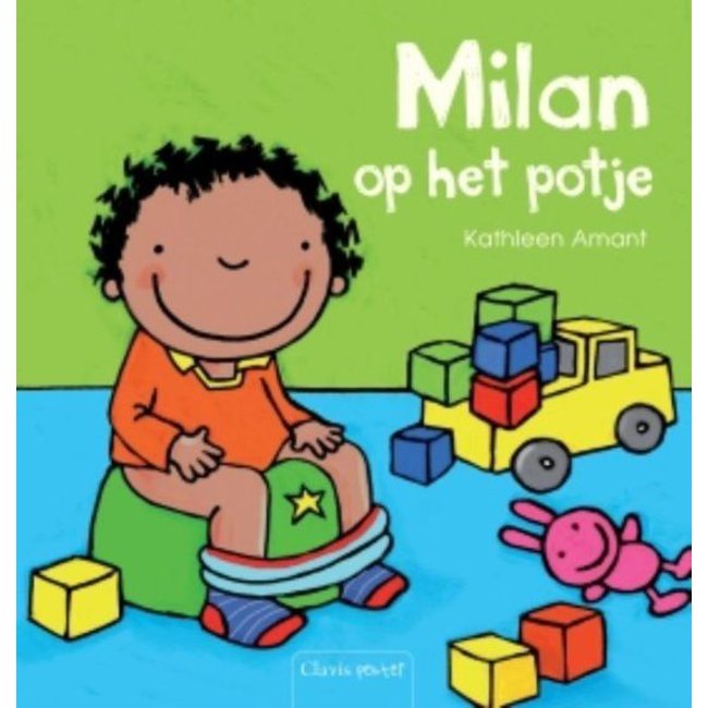 Clavis Boek - Milan op het potje