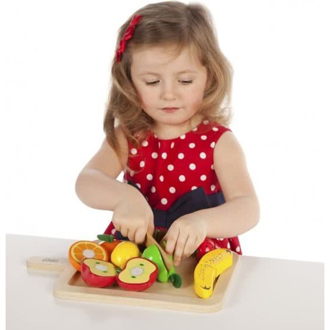 Tidlo Speelgoedeten - Snijset - Fruit - Hout
