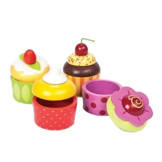 Bewaardoosje - Cupcake - 1 stuks willekeurig geleverd