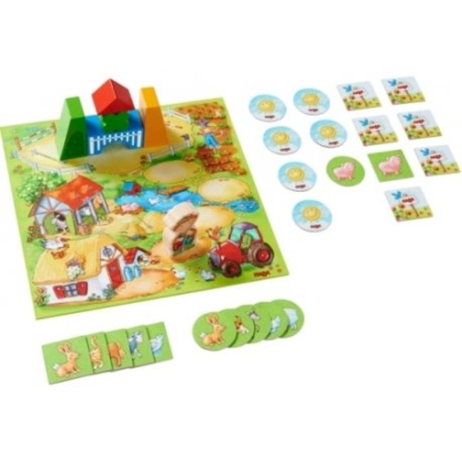 Haba Spel - Spellenverzameling - Boerderij - Incl. Nederlandse handleiding - 2+