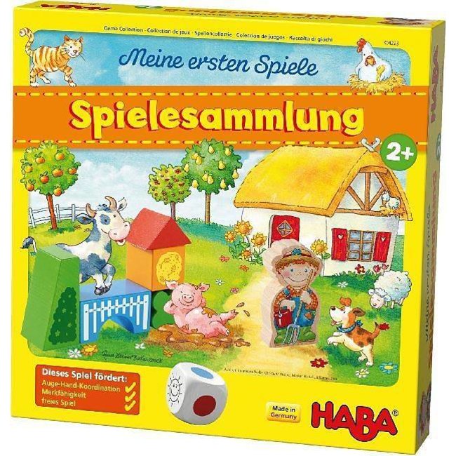 Haba Spel - Spellenverzameling - Boerderij - Incl. Nederlandse handleiding - 2+