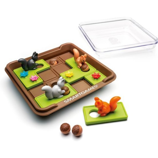 SmartGames IQ spel - Squirrels go nuts - 6+