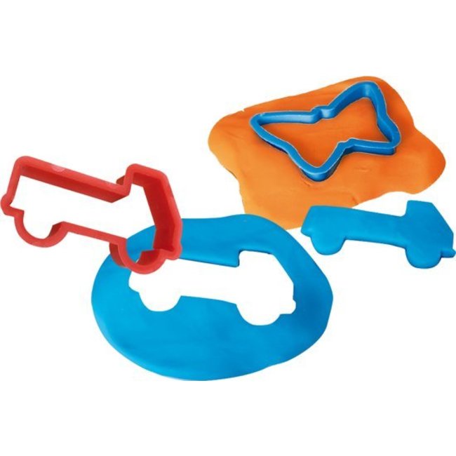 SES SES - Klei - Speeldeeg - 8x 90gr. - Met kleivormpjes