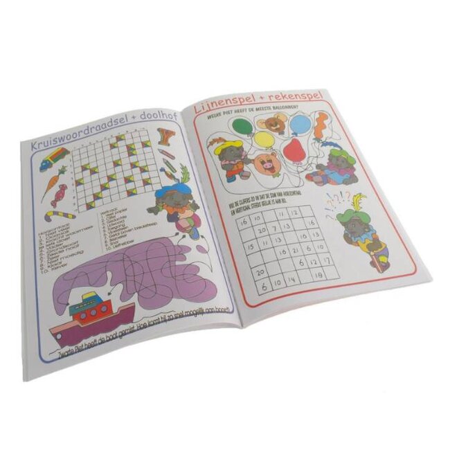 Sinterklaas - Groot speelboek - Versjes, kleuren & spelen