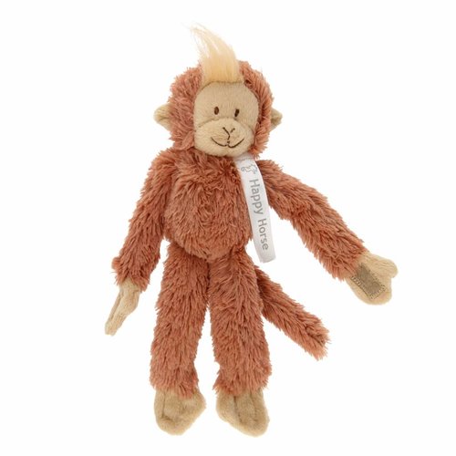 Happy Horse Happy Horse - Knuffel - Aap - Hangend - nr.1- 23cm - Bruin of beige - Willekeurig geleverd Happy Horse Happy Horse - Knuffel - Aap - Hangend - nr.1- 23cm - Bruin of beige - Willekeurig geleverd