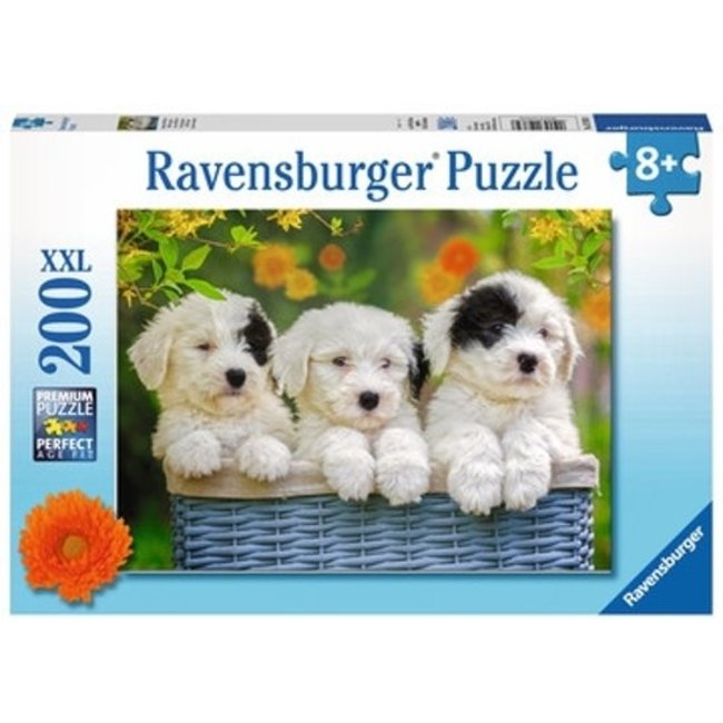 Ravensburger Puzzel - Schattige puppies - 200st. XXL