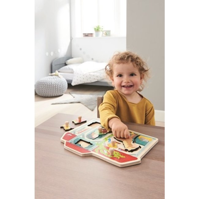 Haba Puzzel - In de paardenstal - 6st.