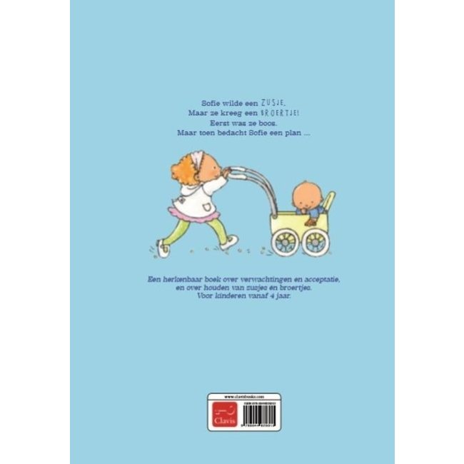 Clavis Boek - Maar ik wou een zusje