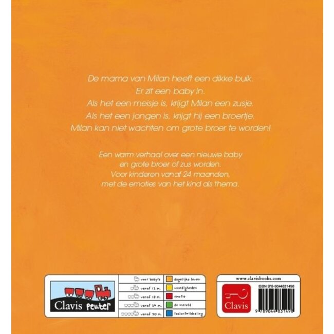 Clavis Boek - Milan wordt grote broer
