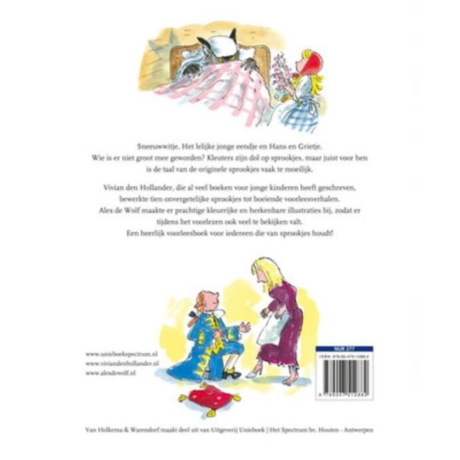 Harlekijn Boek - De bekendste sprookjes voor kleuters