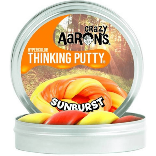 Crazy Aarons Crazy Aarons - Thinking putty - Hypercolor - Sunburst - Mini Crazy Aarons Crazy Aarons - Thinking putty - Hypercolor - Sunburst - Mini