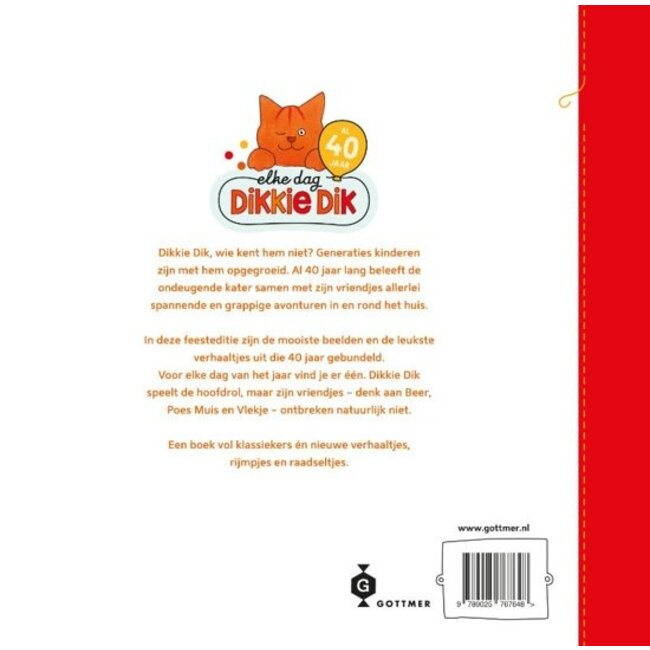 Gottmer Boek - Elke dag Dikkie Dik - 365 verhaaltjes