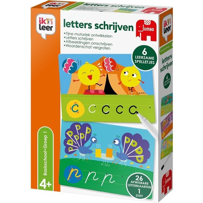 Jumbo Leerspel - Ik leer letters schrijven - 4+