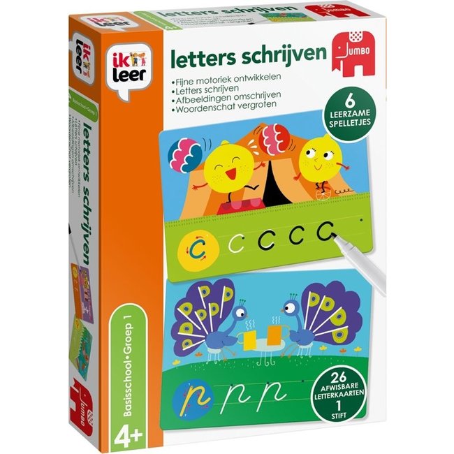 Jumbo Leerspel - Ik leer letters schrijven - 4+