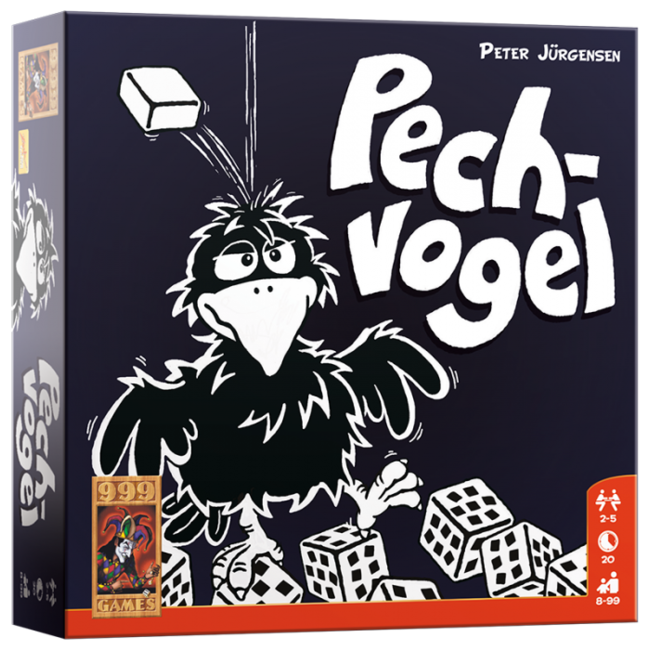 999 Games Spel - Dobbelspel - Pechvogel - 8+