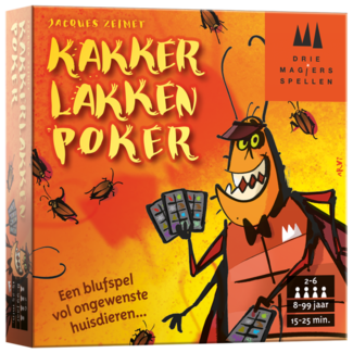 999 Games Spel - Kaartspel - Kakkerlakkenpoker - 8+