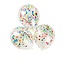 Globos Ballonnen - Met confetti - 6st.