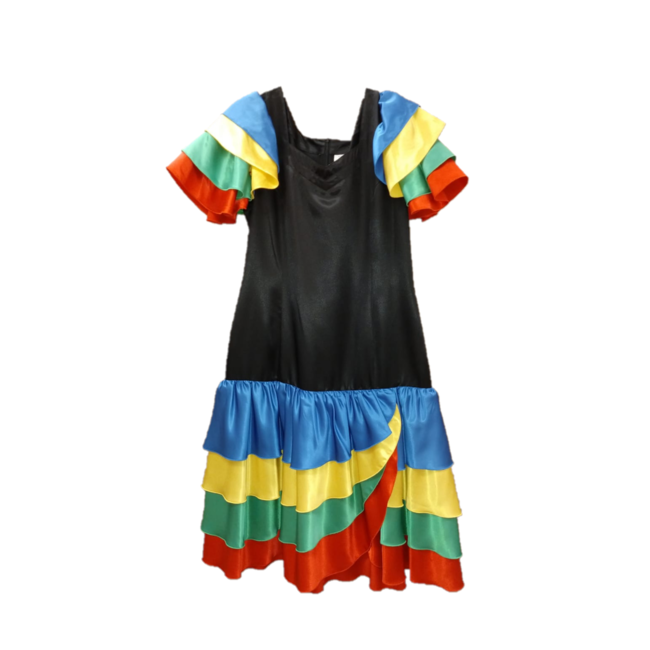 1234feest Kostuum - Rio - Jurk - M/L