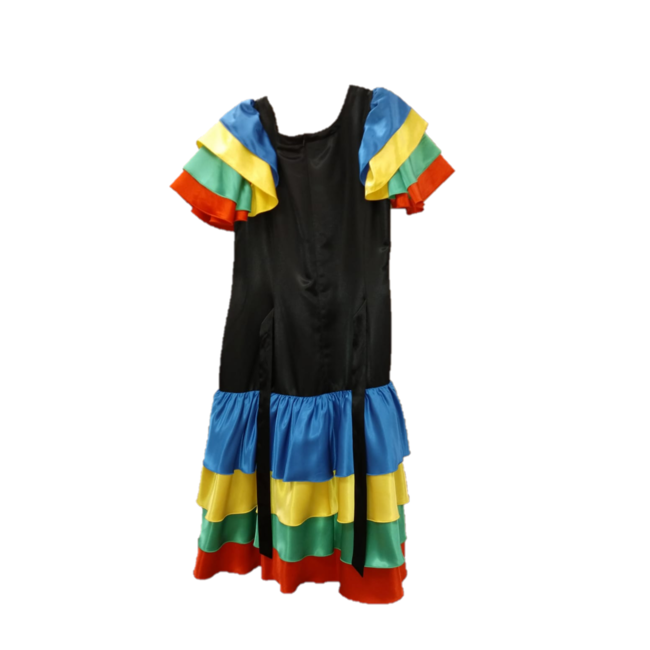 1234feest Kostuum - Rio - Jurk - M/L