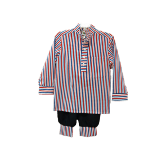 PartyXplosion Kostuum - Boer - 2dlg. - mt.128