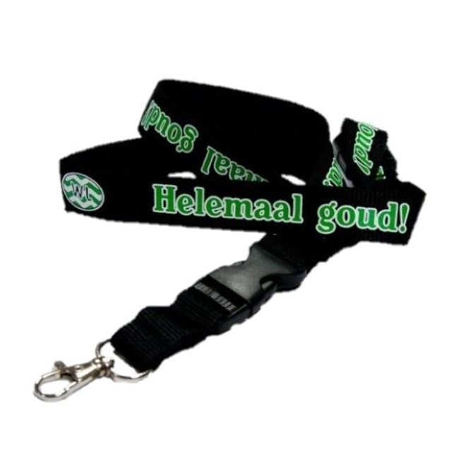 1234feest Keycord - Westland - Zwart